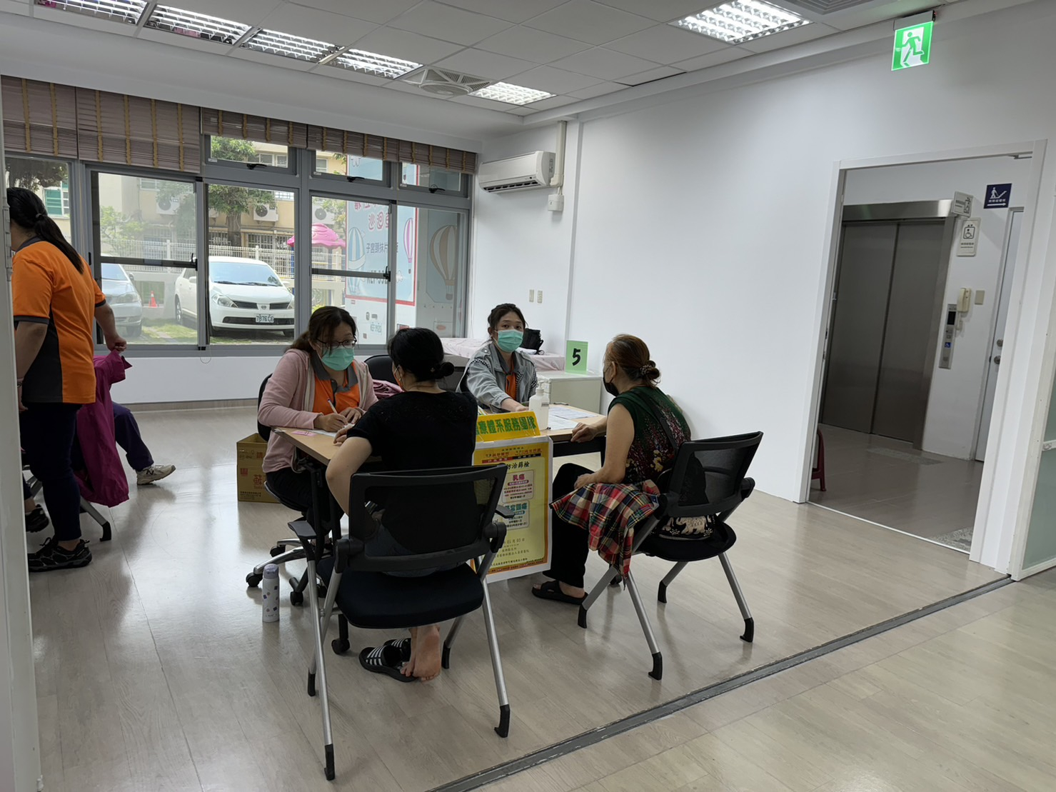 113年5月3日線西鄉衛生所乳房攝影抹片及BC肝炎檢查活動照片4