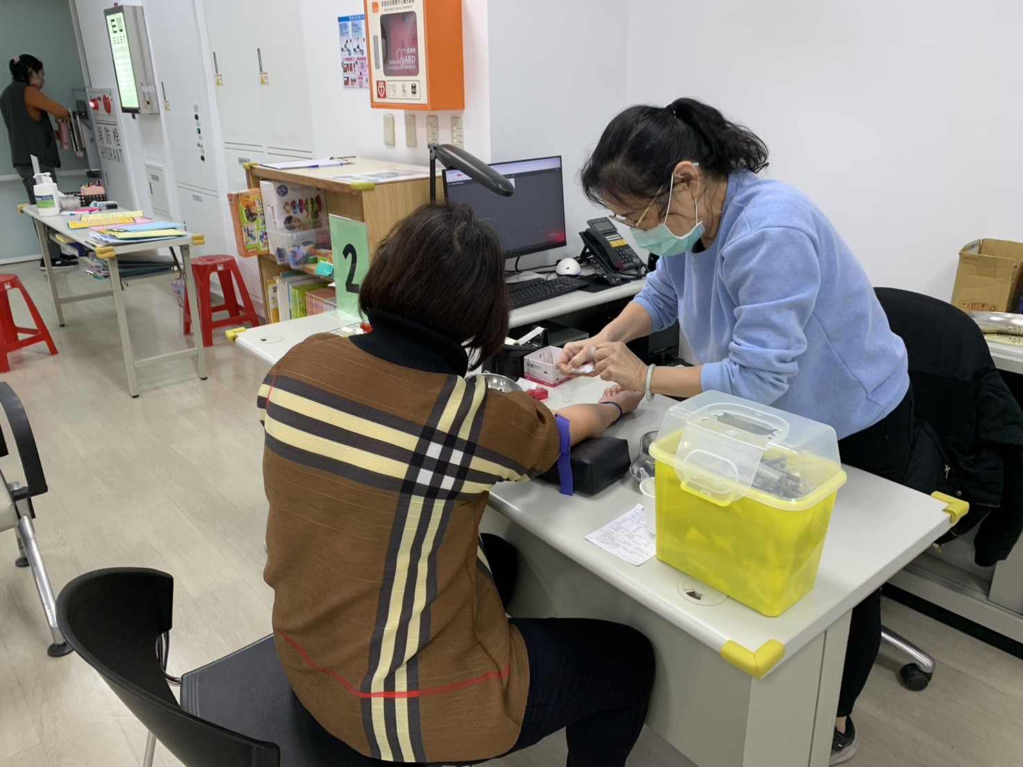 114年1月20日線西鄉衛生所乳房攝影抹片及BC肝炎檢查活動照片5
