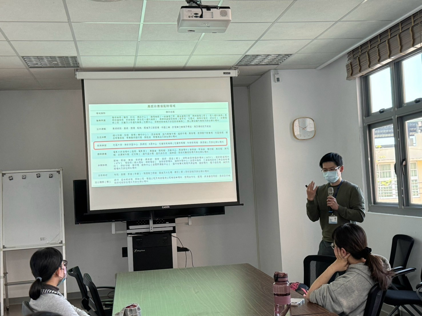 114年3月19日線西鄉衛生所-校園防疫會議照片2