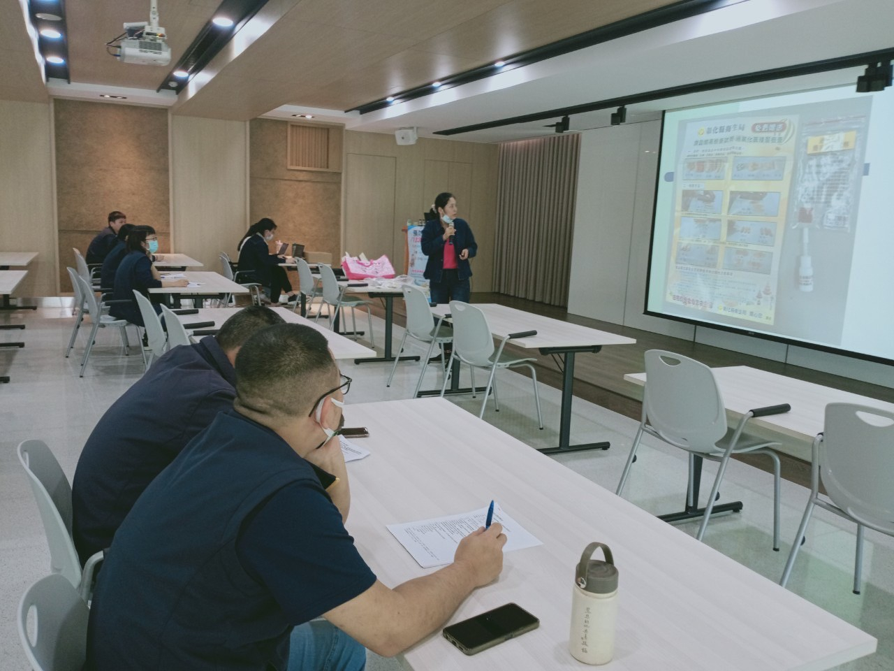 114年3月12日線西鄉衛生所綜合業務宣導活動-健合興端子公司照片2