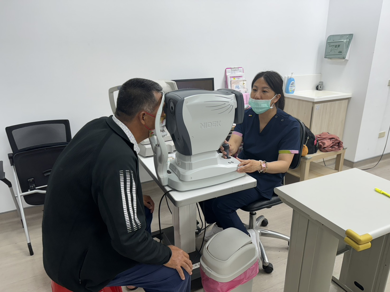 114年6月19日線西鄉衛生所糖尿病視網膜檢查活動照片5