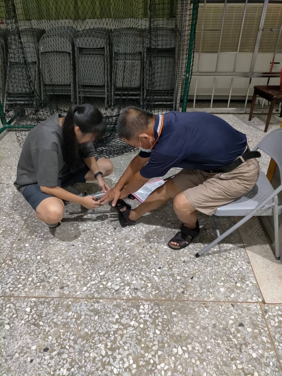 114年8/3(日)，上午0730-11:00-於線西國小辦理萬人健檢第2階段活動照片3