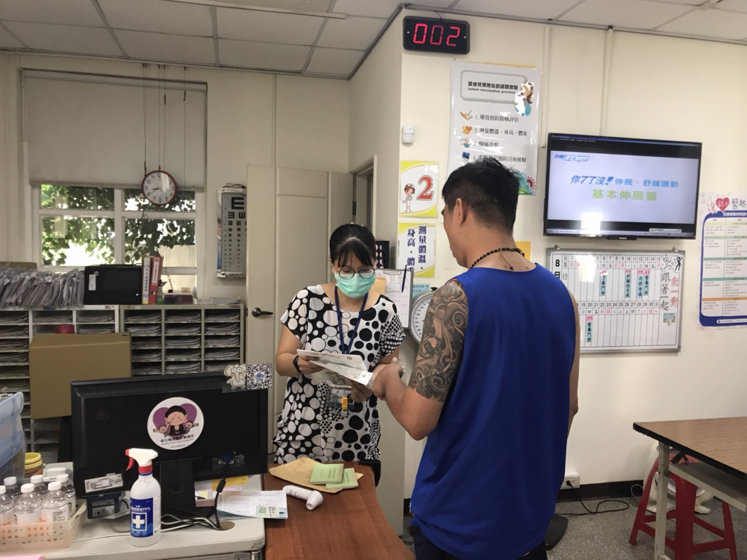 109年8月20日線西鄉衛生所糖尿病營養教育照片2