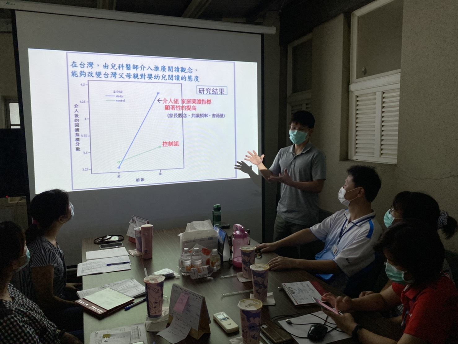 109年8月21日線西鄉衛生所推廣親子悅讀活動照片3