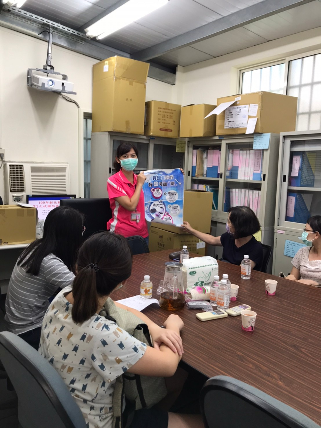 109年8月27日線西鄉衛生所心理衛生支持團體活動 相本