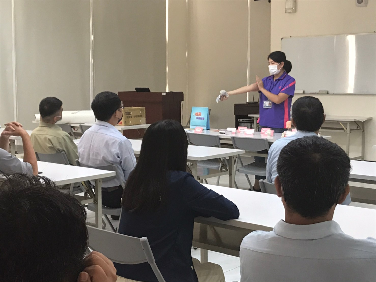 109年9月8日線西鄉衛生所-台灣特品化學公司菸害宣導照片2