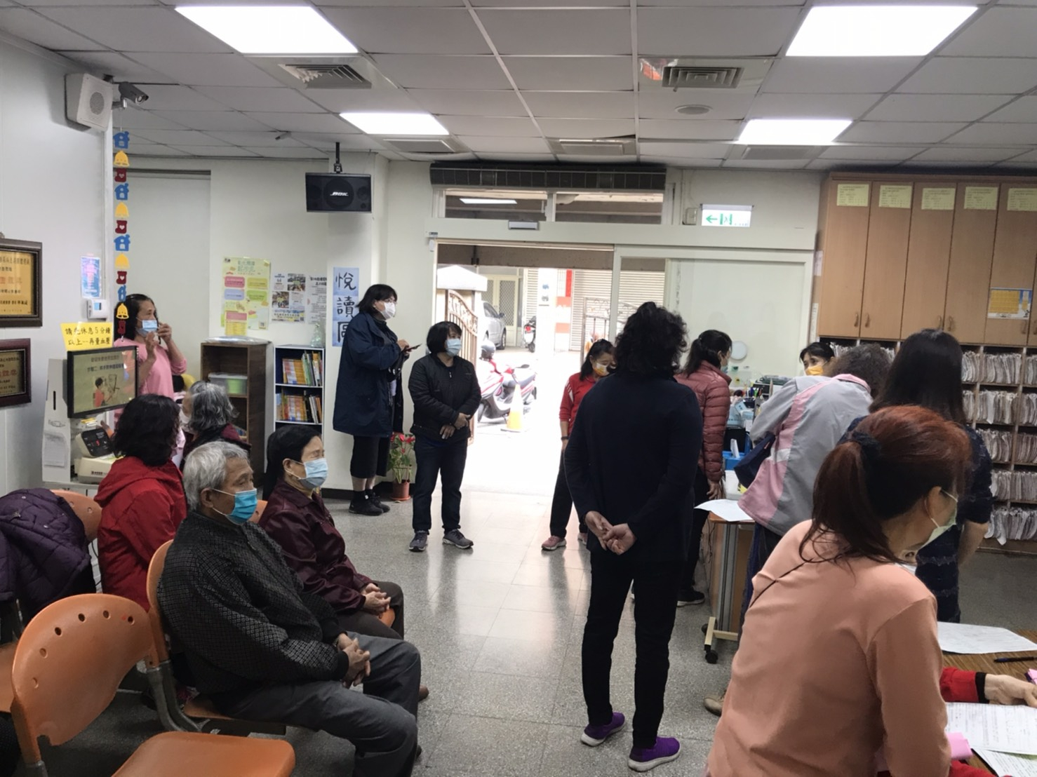 110年2月24日線西鄉衛生所乳房攝影抹片檢查活動照片2