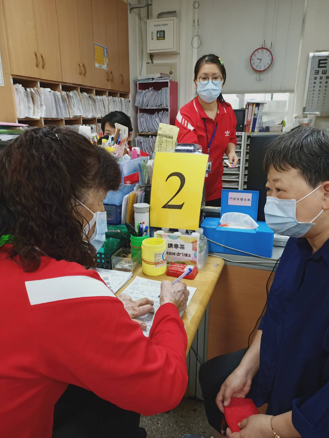 110年3月7日線西鄉衛生所乳房攝影抹片檢查活動照片1