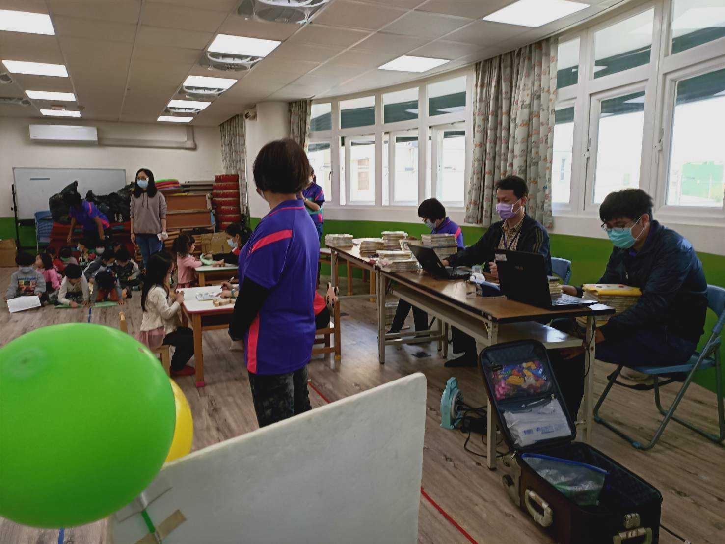 110年3月10日線西鄉衛生所兒童整合式發展評估檢查照片6