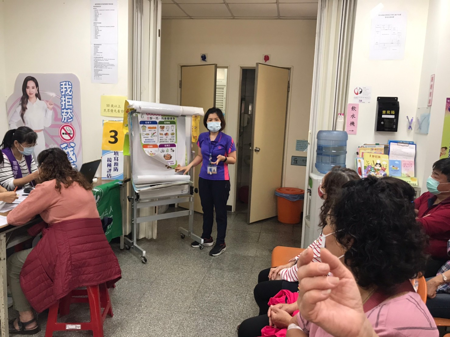 110年3月20日線西鄉衛生所乳房攝影抹片檢查活動照片1
