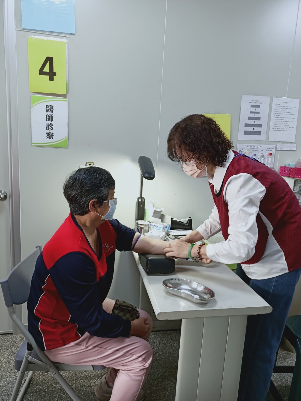 110年3月20日線西鄉衛生所乳房攝影抹片檢查活動照片2