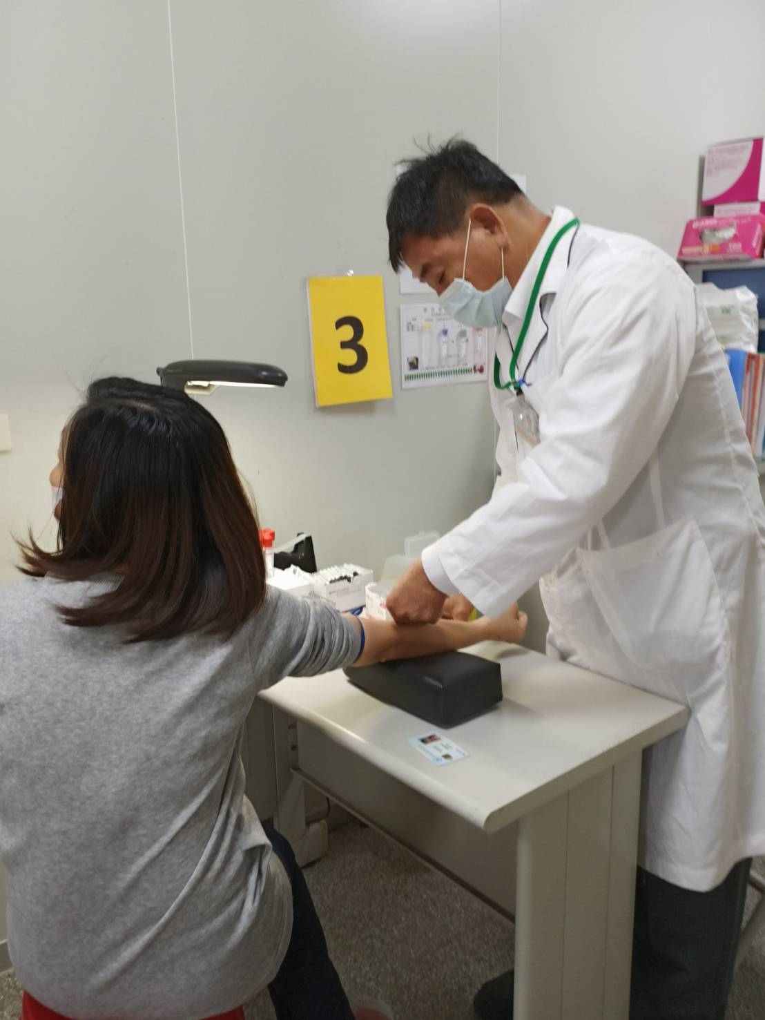 110年4月7日線西鄉衛生所乳房攝影抹片檢查活動照片4