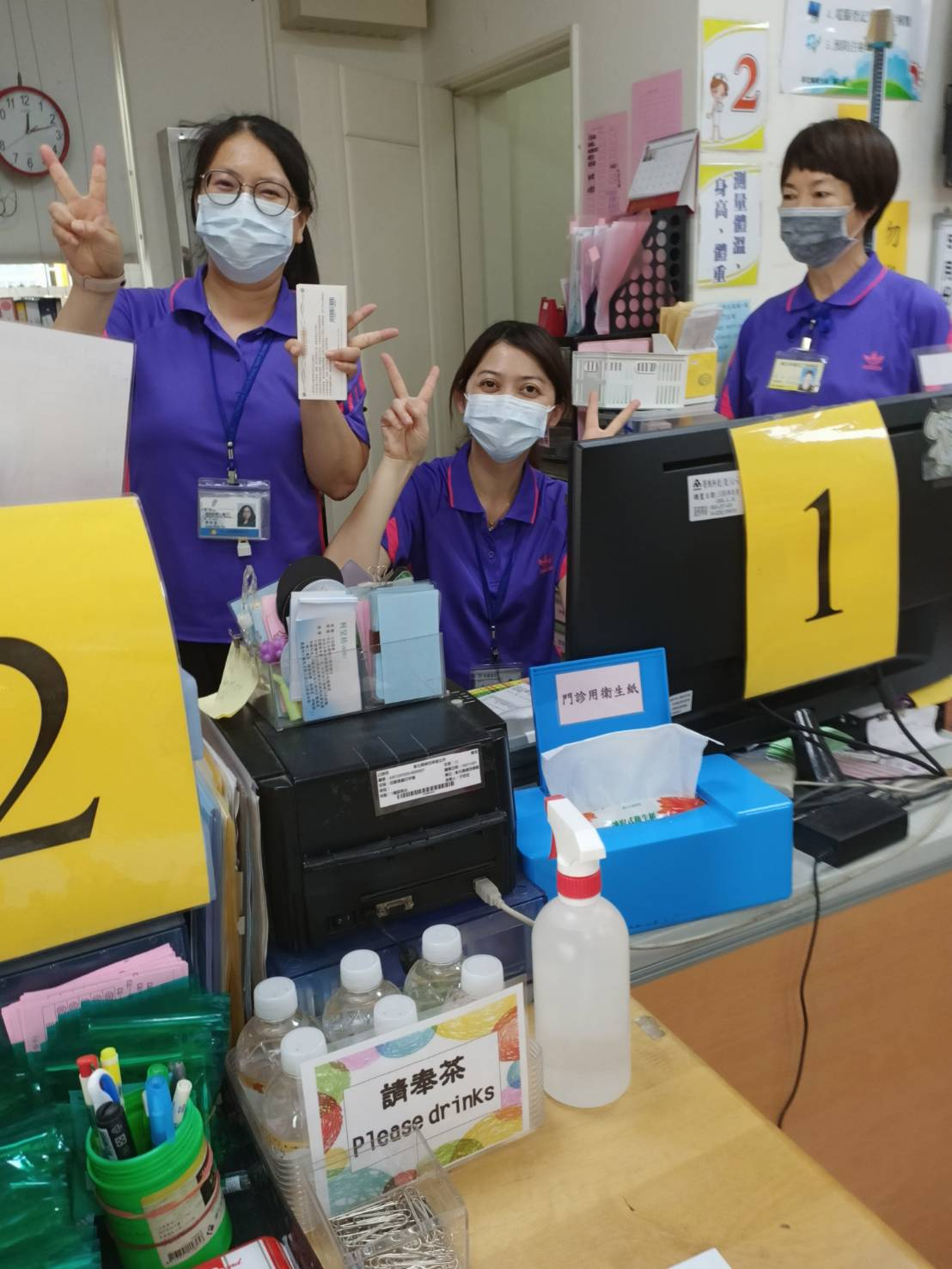 110年5月7日線西鄉衛生所乳房攝影抹片檢查活動照片1