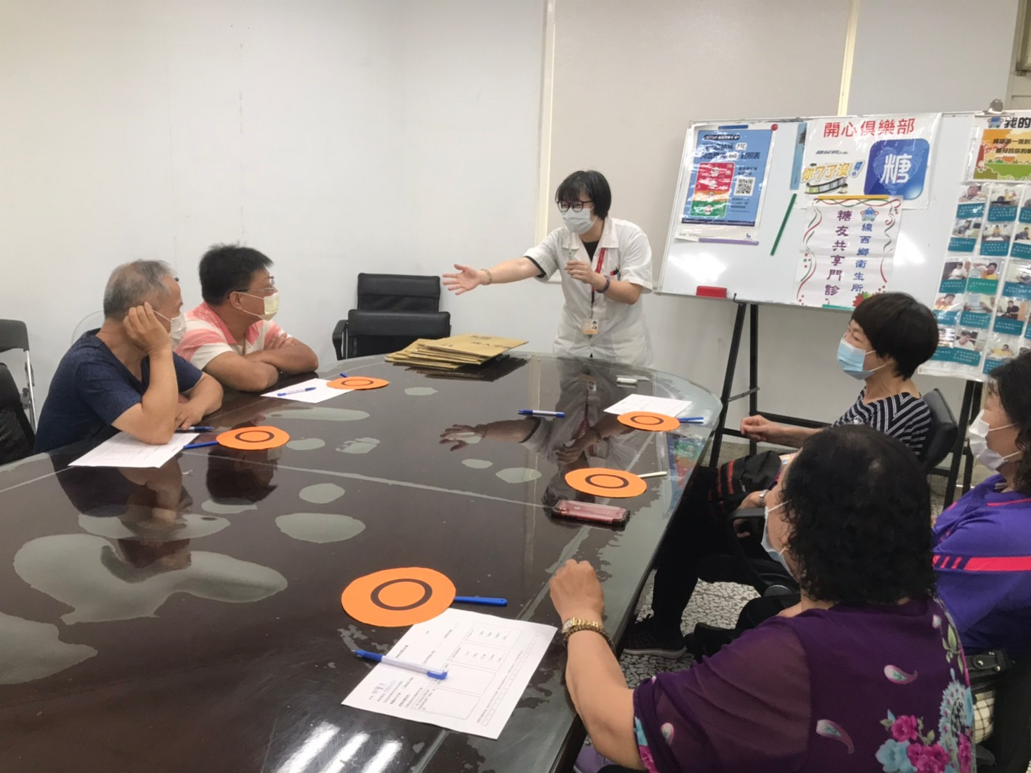 110年5月7日線西鄉衛生所糖尿病支持團體活動 相本