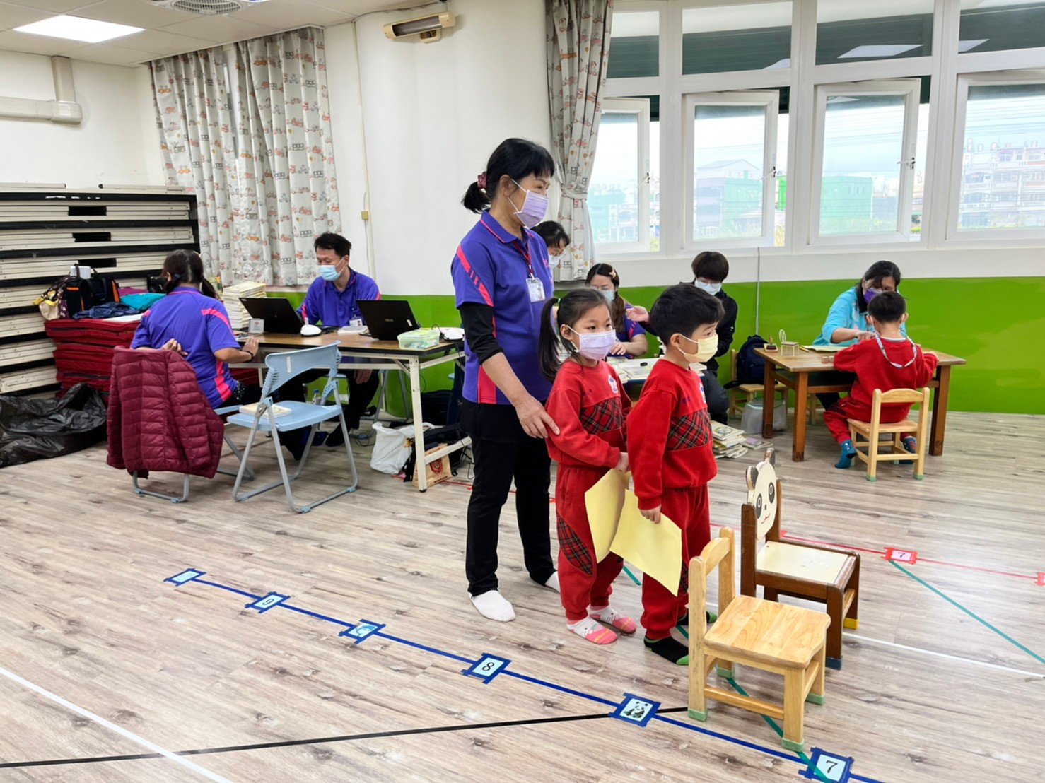 112年3月29日線西鄉衛生所兒童發展評估檢查照片1