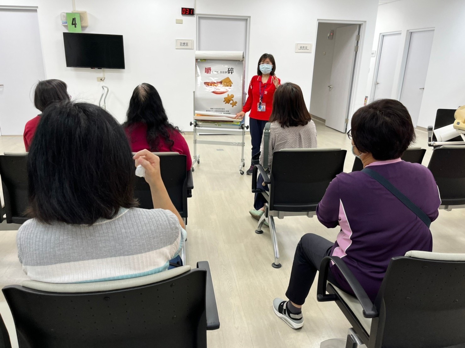 112年4月9日線西鄉衛生所乳房攝影抹片及BC肝炎檢查活動照片2