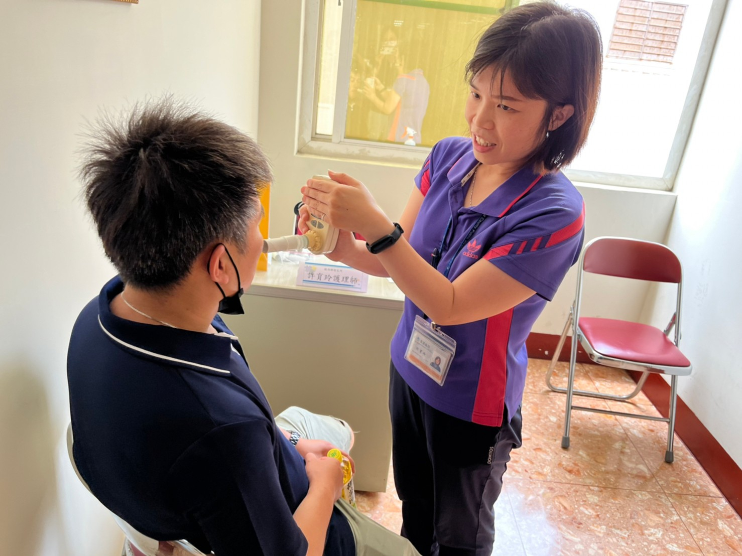 112年5月18日線西鄉衛生所臨廠戒菸活動-健合興公司照片2