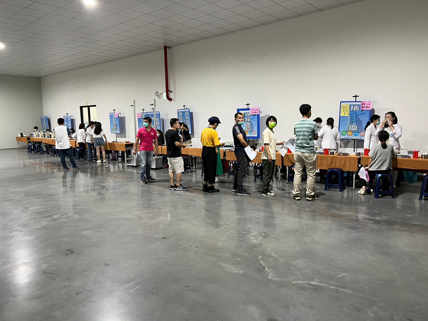 112年6月17日線西鄉衛生所-繼茂橡膠工廠（新住民丙型干擾素抽血檢查）活動 相本