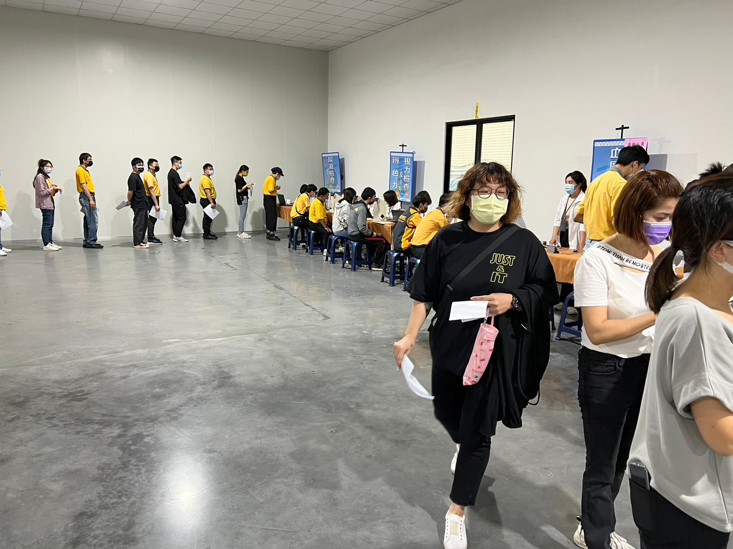112年6月17日線西鄉衛生所-繼茂橡膠工廠（新住民丙型干擾素抽血檢查）活動照片4