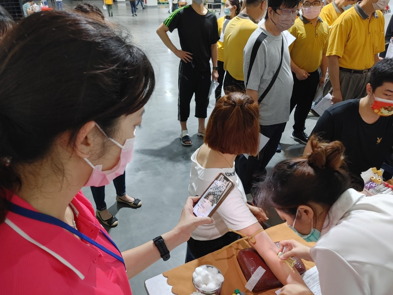 112年6月17日線西鄉衛生所-繼茂橡膠工廠（新住民丙型干擾素抽血檢查）活動照片7